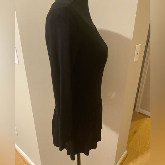 INC International Concepts Black Peplum Sweater Small - Picture 6 of 7
